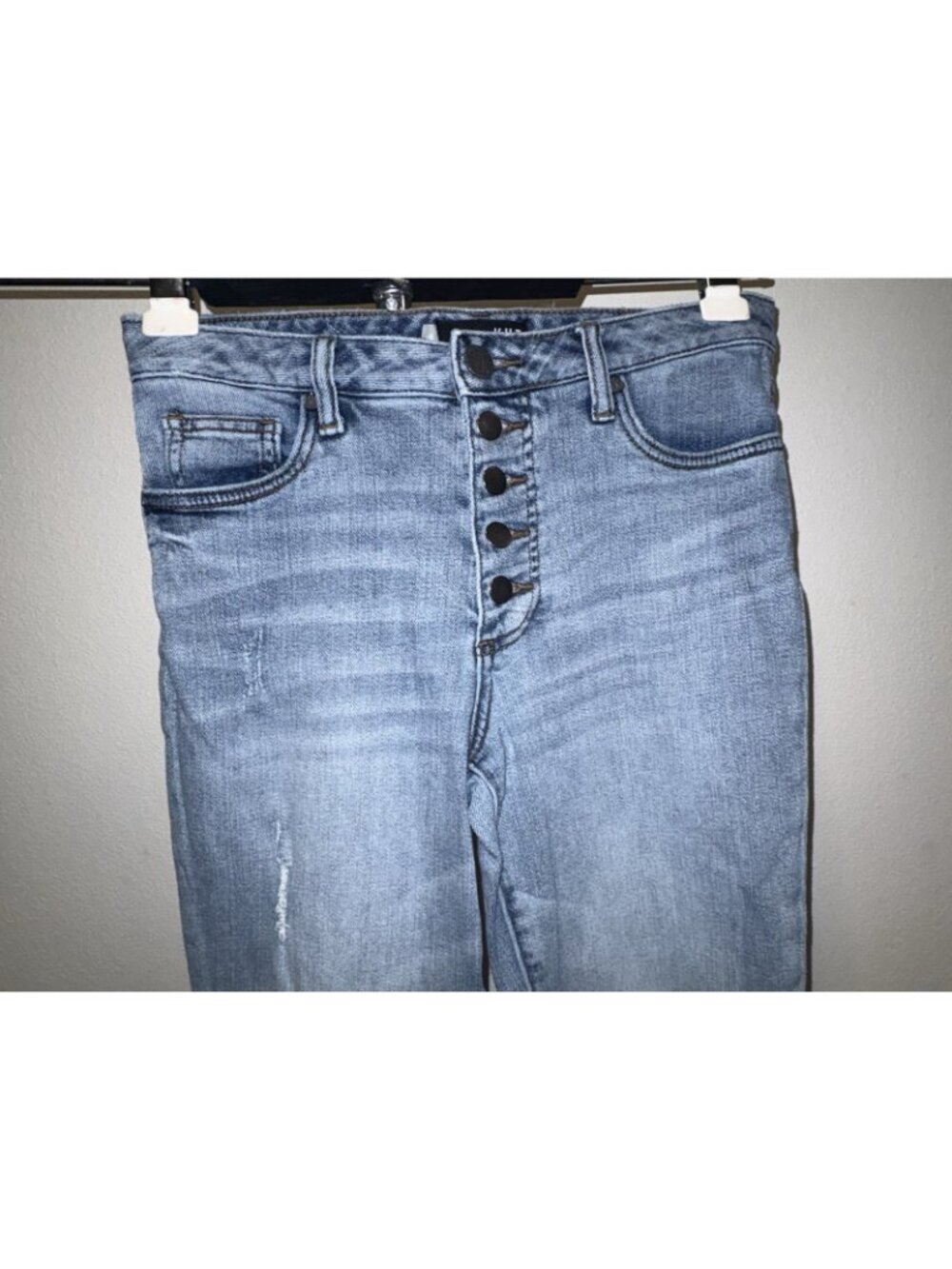 Kut from the Kloth Women's Straight Ankle Jeans Size 6 Button Fly - Picture 4 of 12